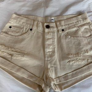 Amuse Society Crossroads Denim Shorts. Size 26